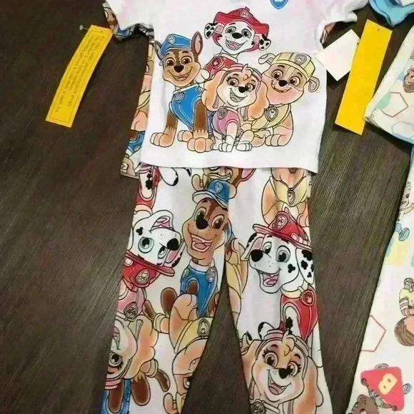 Toddler 2T Pajama Sets NEW With TAGS Paw Patrol and Cocomelon - Picture 4 of 6
